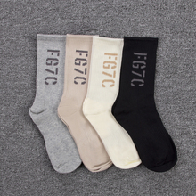 Four Seasons Fg7c Unisex Men's and Women's Socks Cotton Essentials Breathable Sweat Absorbing Antibacterial Sports Socks